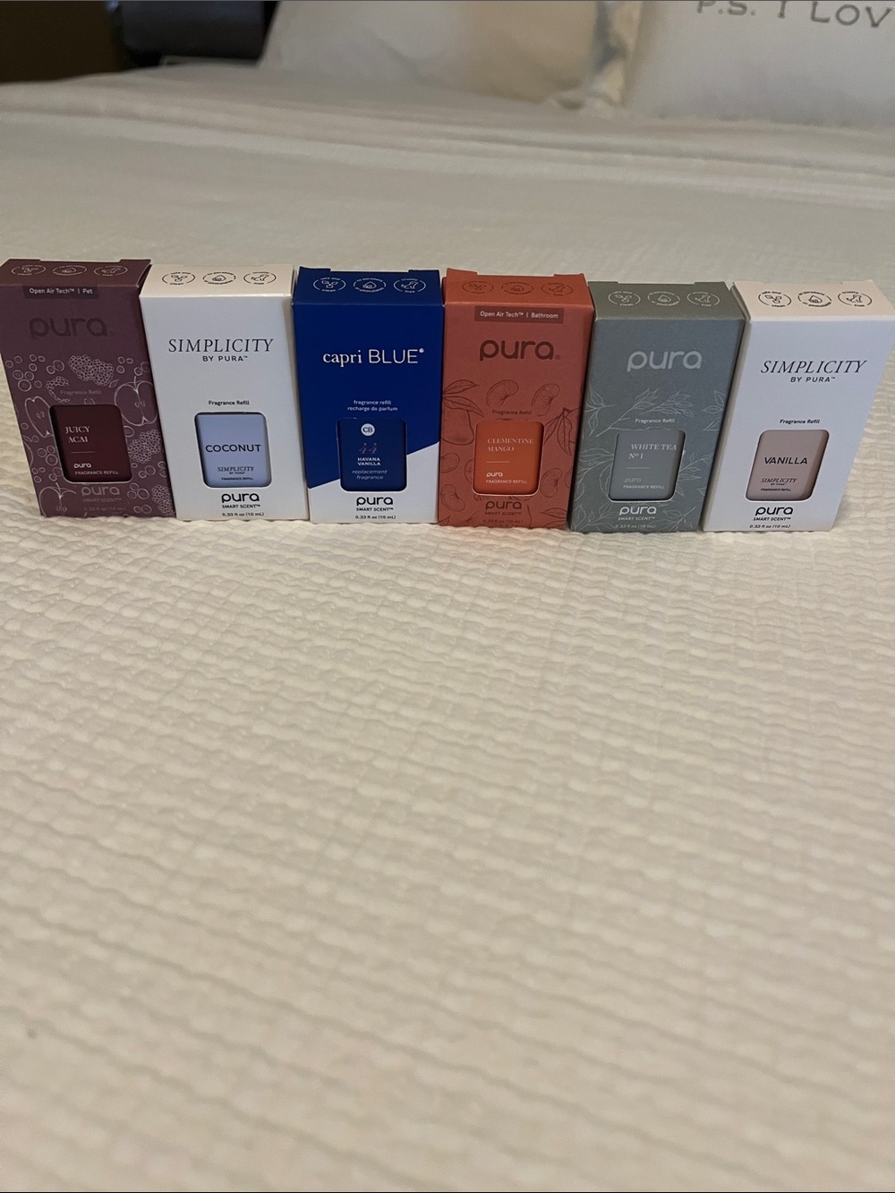 Pura Fragrance Refill Set of 6